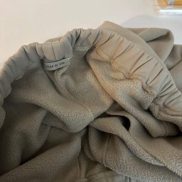 Fear of God Men's Beige Eternal Straight Leg Cotton Sweatpants Size XXL - Picture 9 of 16